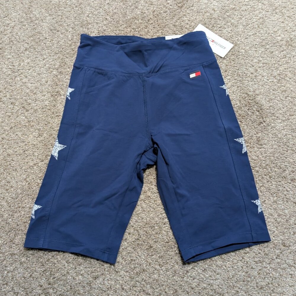 Tommy Hilfiger Sport Women's XS Jersey Leggings High Rise Short